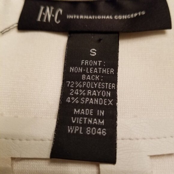 INC Cut Out White Top (S) NWT - Picture 5 of 5